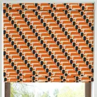 Orla Kiely Dog Show Made To Measure Roman Blind Persimmon