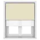 Bella Beige Double Roller Blind Blinds Uk