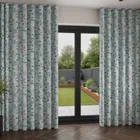 Sara Miller Riverbank Tales Pale Blue Wave Curtain Blinds Uk