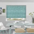 Shadow Azure Roman Blinds