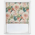 Mirabel Teal Roman Blind