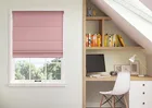 Ultra Luxe Velvet Pink Orchid - Roman Blind