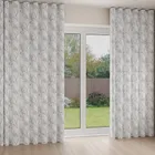 Laura Ashley Pussy Willow Off White/seaspray Wave Curtain Blinds Uk