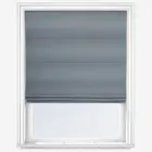 Narvi Blackout Zinc Roman Blind