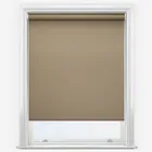 Carnival Blackout Praline Roller Blind