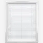 Lusso Piano Gloss White Wooden Venetian Blind
