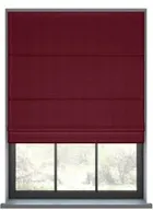 Opulent Faux Silk Mahogany Red