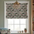 Carrie Neely Carousel Made To Measure Roman Blind Duck Egg
