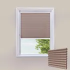 Cosishade Brown Stick On Cellular Privacy Blinds