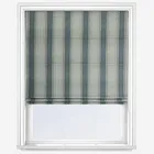 Moon Regency Silver Aqua Roman Blind