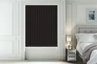 Alpha Blackout Black - Fire Retardant & Moisture Resistant Blackout Vertical Blind