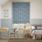 The Acorn Tree Midnight Roman Blind