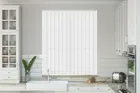 Alpha True White - Fire Retardant & Moisture Resistant Vertical Blind
