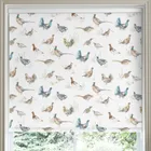 Voyage Gamebirds Made To Measure Blackout Roller Blind Cream