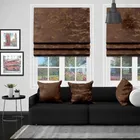 Eb Izmir Dark Brown Roman Blind