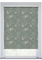 Laura Ashley Pussy Willow Fern Green Roller Blind