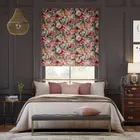 Tahiti Cerise Roman Blind