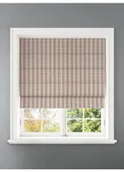 Seedling Stripe Pumpkin Retro Floral Roman Blind