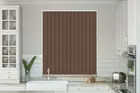 Alpha Chocolate - Fire Retardant & Moisture Resistant Vertical Blind