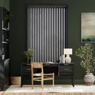 Luxe Sevilla Anchor Grey Vertical Blind