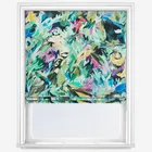 Harlequin Dance Of Adornment Wilderness Nectar And Pomegranate Roman Blind