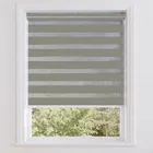 Sundown Taupe (blackout/sheer) Day & Night Roller Blinds