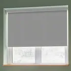 Banlight Duo Fr Ultimate Grey (blackout) Flame Retardant Roller Blinds