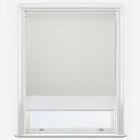 Double Roller Carnival Blackout Ivory & White Double Roller Blind