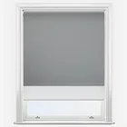 Carnival Blackout Shadow & White Double Roller Blind
