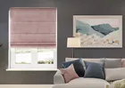 Florence Faux Suede Petal Pink - Twist&fit Roman Blind
