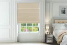 Taormina Cream - Luxury Soft Touch Roman Blind