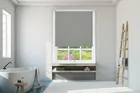 Serena Grey - Vinyl Blackout Roller Blind