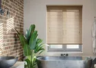 Origin Warm Oak - Motorised Venetian Blind