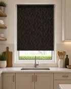 Gravity Brown - Pvc Blackout Waterproof Roller Blind