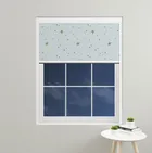 Whimsical Spark Blue Xl Blocout Blind