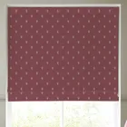 Emily Bond Wild Thyme Made To Measure Roman Blind Burgundy