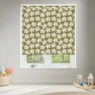 Clover Khaki Pelmet Roller Blinds - Stylish Window Shades