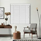 Alina Faux Wood Blinds With Cotton Tape - Elegant Window Treatment