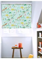 Rainforest Roar Sky Childrens Roller Blind