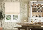 Anodise White Gold - Twist&fit Roman Blind