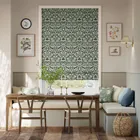 William Morris Strawberry Thief Jacquard Midnight Roman Blind