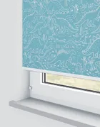 Rex Teal Roller Blind