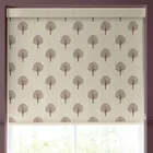 Emily Bond Yew Tree Made To Measure Blackout Roller Blind Mulberry