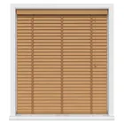 Terracotta Oak Real Wood With Tapes Motorised Uk - Motorised Blinds
