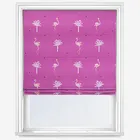 Sara Miller Flamingo Pink Roman Blind