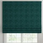 Ante Decor Olympus Made To Measure Roman Blind Teal Gold