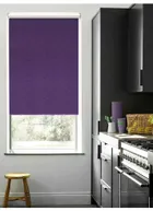 New York Deep Purple Roller Blind