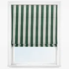 Portland Racing Green Roman Blind