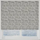 Moondust Made To Measure Roman Blind Chrome