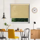 Voile Cream No Drill Roller Blind